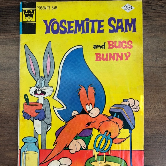VINTAGE Warner Bros Looney Toons YOSEMITE SAM BUGS BUNNY DAFFY DUCK Comic Books - Picture 4 of 7